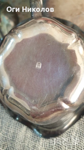 Посребрен комплект WMF - 3 части, снимка 6 - Антикварни и старинни предмети - 51234158