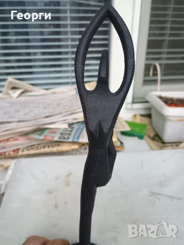 Метална статуетка-25, снимка 8 - Антикварни и старинни предмети - 52350450