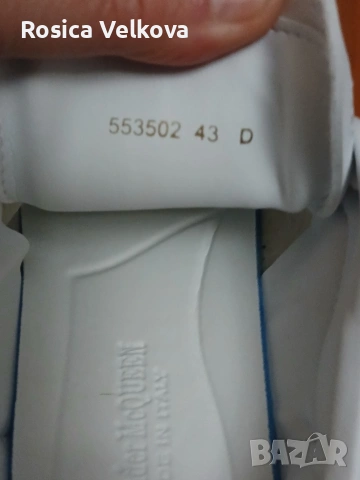 Маратонки ALEXANDER MCQUEEN , снимка 9 - Маратонки - 53514073