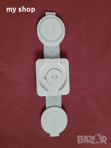 Ново!Безжично зарядно 3 в 1