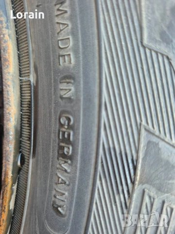 Гуми с джанти (3 броя)195/65/15+4 броя тасове, снимка 2 - Гуми и джанти - 53771268