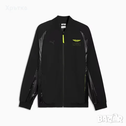 Оригинално мъжко яке  Puma / Пума x Aston Martin / Астън Мартин F1 Team Jacket