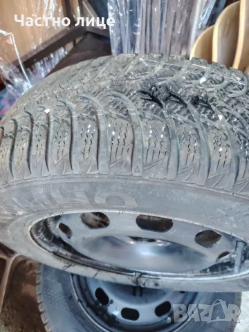 Зимни гуми с джанти Skoda Octavia, снимка 2 - Гуми и джанти - 47692248