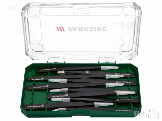 НОВИ! Комплект антистатични пинсети 10 броя Parkside, снимка 5 - Други инструменти - 52519326