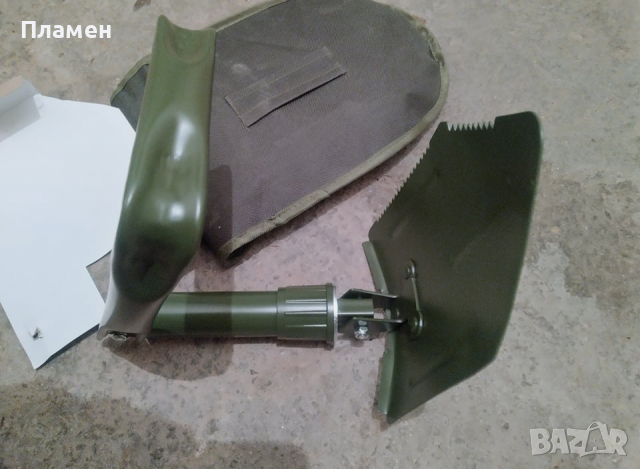 Многофункционална сгъваема армейска лопата преносима мини къмпинг за оцеляване Лопата за градин, снимка 4 - Екипировка - 30017591