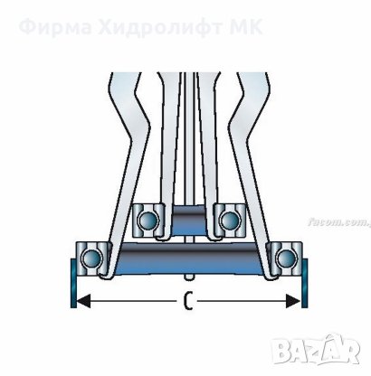 FACOM U.310-230N Скоба за лагери, снимка 3 - Други инструменти - 34527280