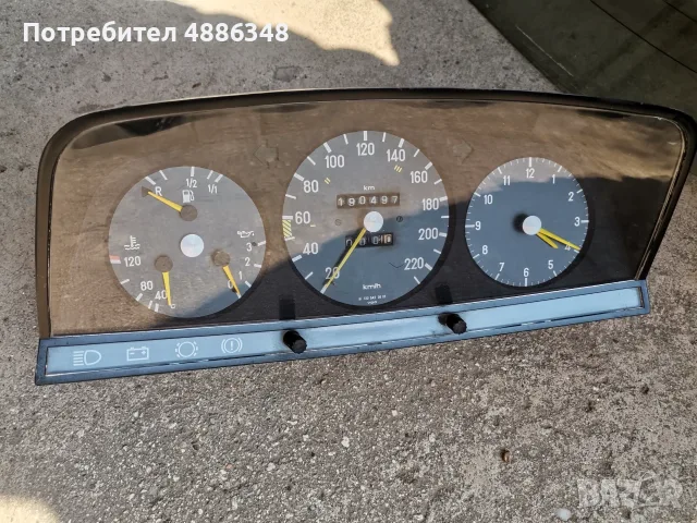 Приборно табло Мерцедес 123 - 280S