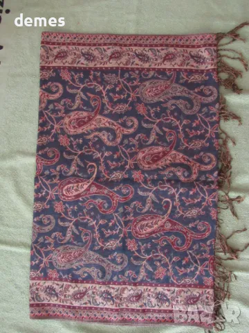 Фин двулицев шал от Маракеш, Мароко, нов, снимка 5 - Шалове - 50260733