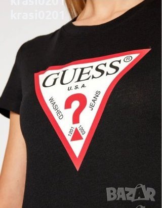 Оригинални тениски на Guess! XS, снимка 4 - Тениски - 37175017