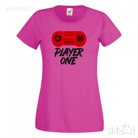 Дамска тениска Player One ver1,Игра,Геймс,Игри, снимка 5 - Тениски - 36191657