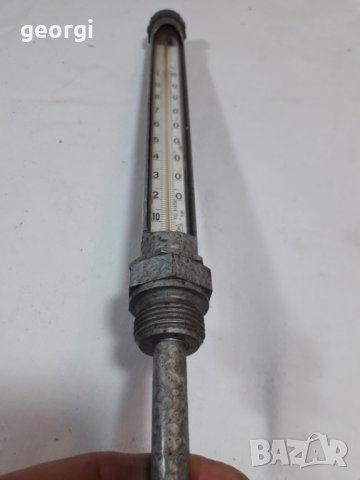 Немски термометър за парно до 100 градуса  ГДР, снимка 2 - Други инструменти - 34296743
