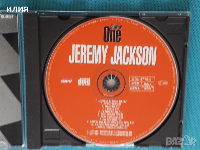 Jeremy Jackson – 1997- Number One(Europop,Euro House), снимка 4 - CD дискове - 44767684