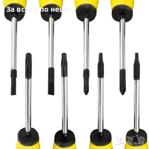 Комплект отвертки и битове 100 части StahlMayer, снимка 2 - Отвертки - 50365294