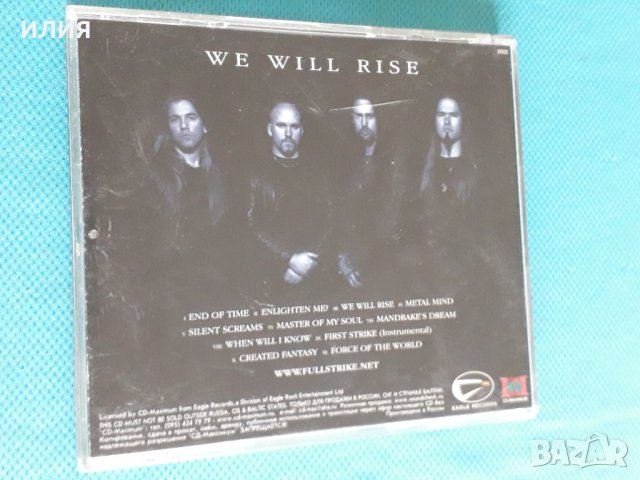 Stefan Elmgren's Full Strike – 2002 - We Will Rise (Heavy Metal, снимка 7 - CD дискове - 39012368