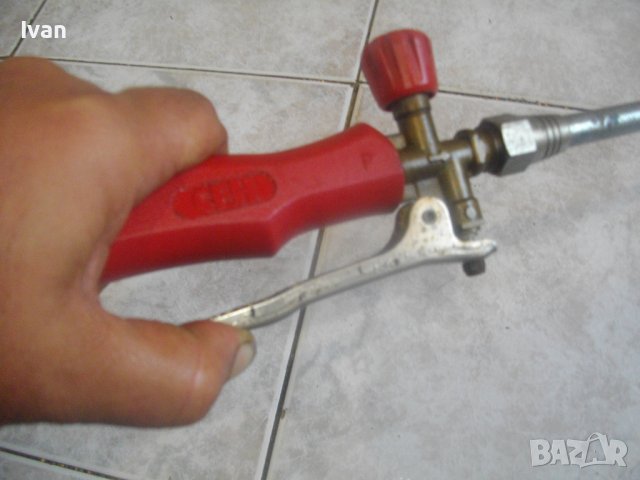 ROTHENBERGER/CFH-Газова Горелка за Покриви и Ремонтни Дейности Хидроизолации-Прафесионална-90см-93см, снимка 18 - Други инструменти - 41061028