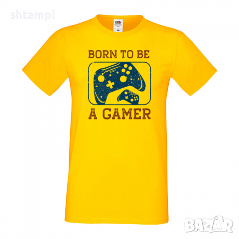 Мъжка тениска Born To Be A Gamer, снимка 9 - Тениски - 36193102