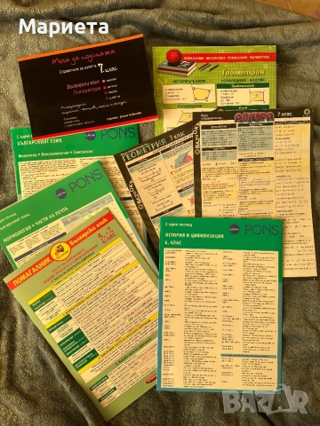 Езикови помагала 5-7 клас