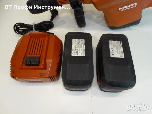 Hilti TE 500 A36 - Акумулаторен къртач - 7.8 J, снимка 11 - Други инструменти - 52182633