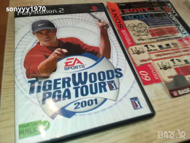 SONY PS2 GAME-TIGER WOODS 2001 2411251714, снимка 3 - Игри за PlayStation - 52526239