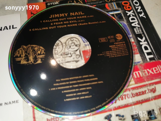JIMMY NAIL CD 0903260901H1E4R, снимка 2 - CD дискове - 53762336