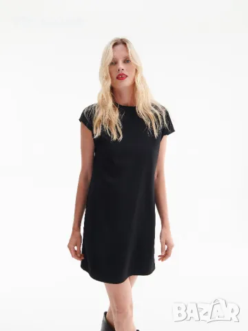 Черна рокличка класическа Rezerved, снимка 2 - Рокли - 50141081
