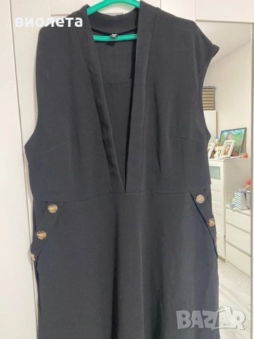 елегантна дамска рокля голям размер, снимка 3 - Рокли - 51166249