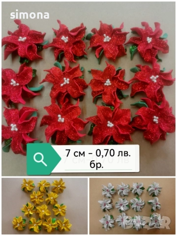 Материали за коледна декорация , снимка 2 - Декорация за дома - 52313787