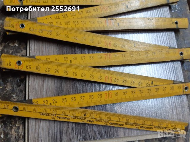 Дървен метър, снимка 5 - Други инструменти - 34748649