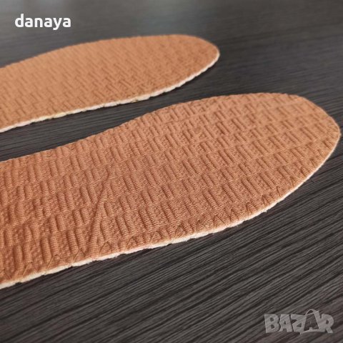 3778 Релефни стелки за обувки в кафяв цвят, 39-45 номер, снимка 2 - Други - 41203805