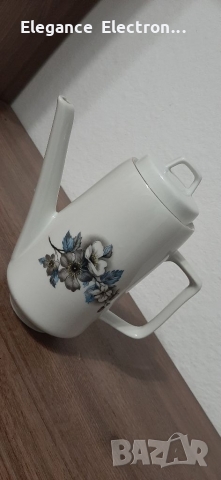Среден Български Порцеланов Чайник , снимка 7 - Аксесоари за кухня - 36051625