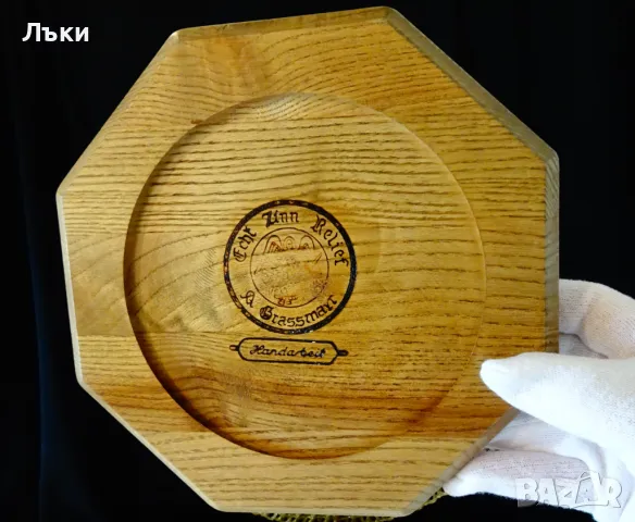 Калаено пано с изглед от Енген,подпис на автора.  , снимка 6 - Пана - 48691623