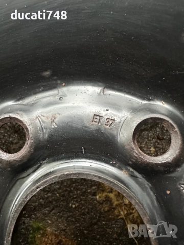 ОЕМ 4бр. железни джанти 15" 5х112 - VW, Audi, Seat, Skoda, снимка 4 - Гуми и джанти - 51986956