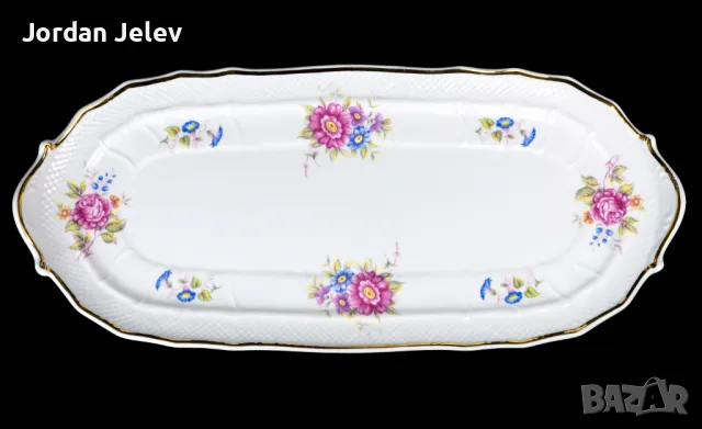 Чудесен сервиз за чай за трима от Hollóháza., снимка 2 - Сервизи - 48194892