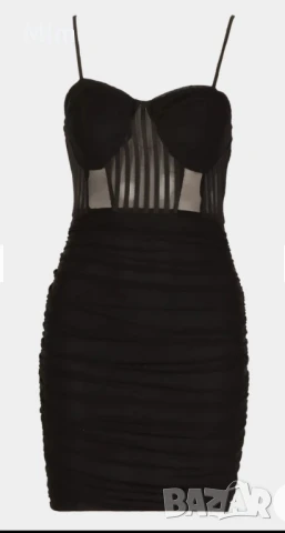 М Черна, къса лятна рокля , снимка 2 - Рокли - 50752289