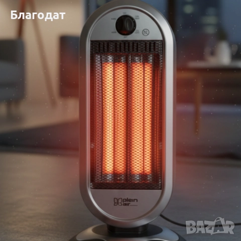 Plein Air Carbon Tower (CAN-900) – Инфрачервен нагревател с автоматично завъртане и защита против пр