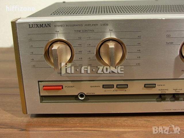 Усилвател   Luxman l-405 , снимка 4 - Ресийвъри, усилватели, смесителни пултове - 53694297