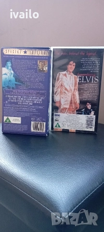 VHS-ELVIS PRESLEY-SPECIAL video!, снимка 4 - DVD дискове - 53725915
