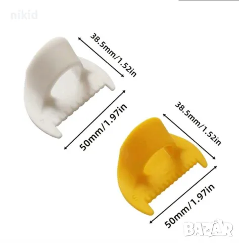 Уред инструмент приставка напръстник за тропосване обкантване на дрехи плат дреха, снимка 2 - Други - 50406429