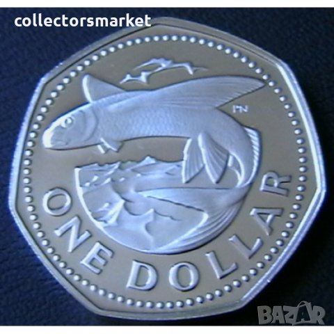 1 долар 1973 PROOF, Барбадос, снимка 1 - Нумизматика и бонистика - 34294160