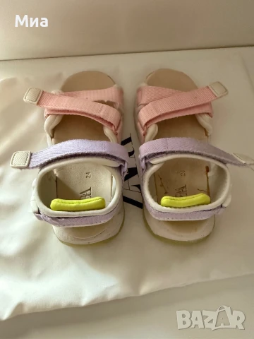 Сандали за момиченце Zara, снимка 3 - Детски сандали и чехли - 51015764