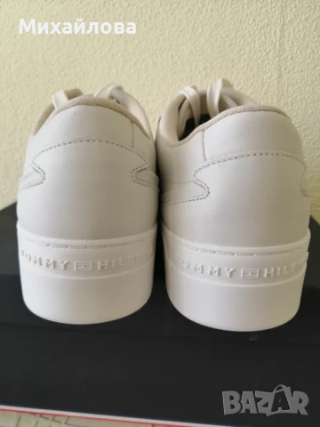 Красиви Tommy Hilfiger дамски  кецове естествена кожа, снимка 4 - Кецове - 51277937