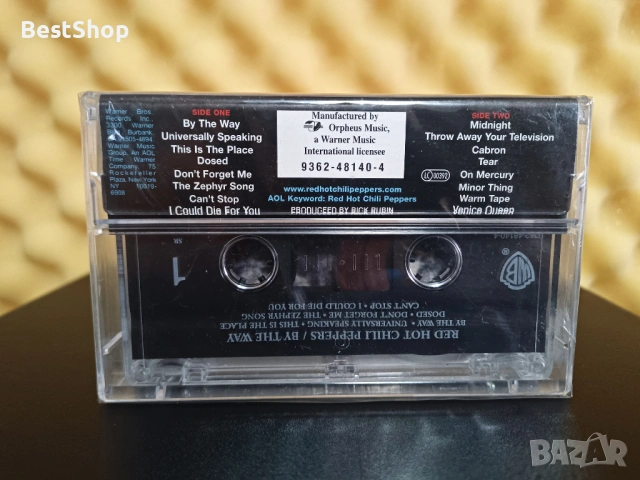 The red hot chili peppers - By the way, снимка 2 - Аудио касети - 53339881