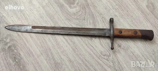 Италиански щик Rocca 1942 WWII, model 1891, снимка 6 - Антикварни и старинни предмети - 47663826