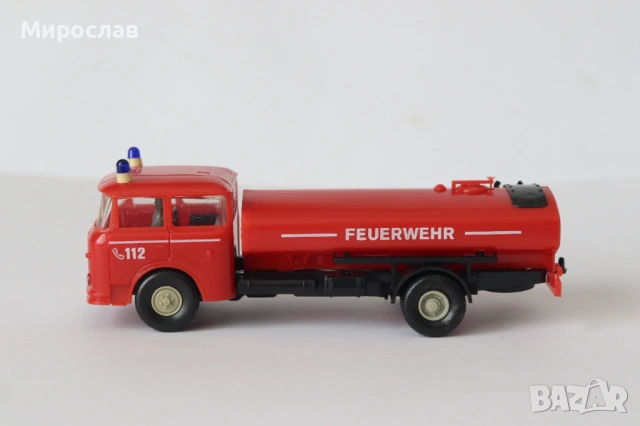 PERMOT H0 1/87 SKODA ШКОДА МАДАРА ЛИАЗ ПОЖАРНА КАМИОН МОДЕЛ