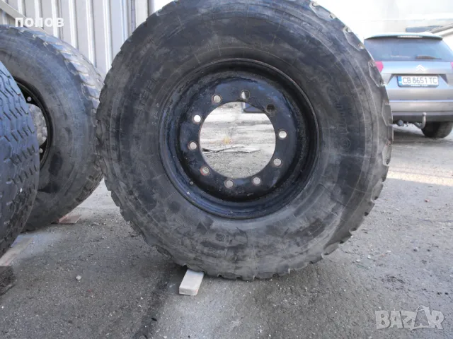 Джанти с гуми 18 R 22.5, снимка 4 - Гуми и джанти - 48143885