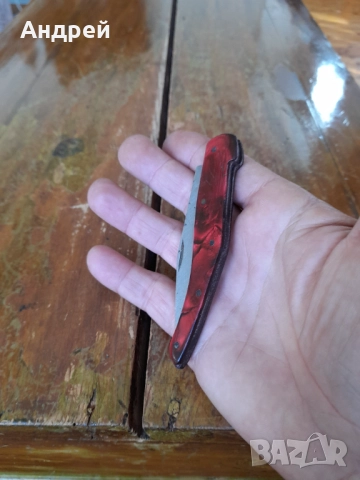 Стар джобен нож,ножче,ножка #140, снимка 3 - Други ценни предмети - 51911493