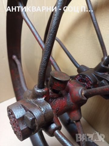 Комплект Стари Немски Метални Колела Общо Тегло 13кг. , снимка 9 - Антикварни и старинни предмети - 52930951