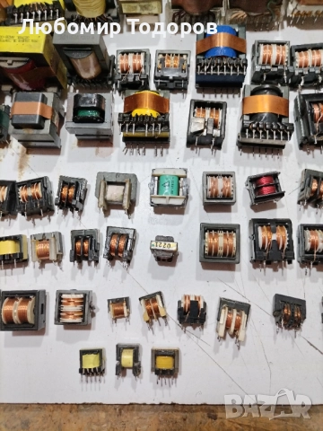 Трансформатори 100 броя различни , снимка 6 - Друга електроника - 52947881
