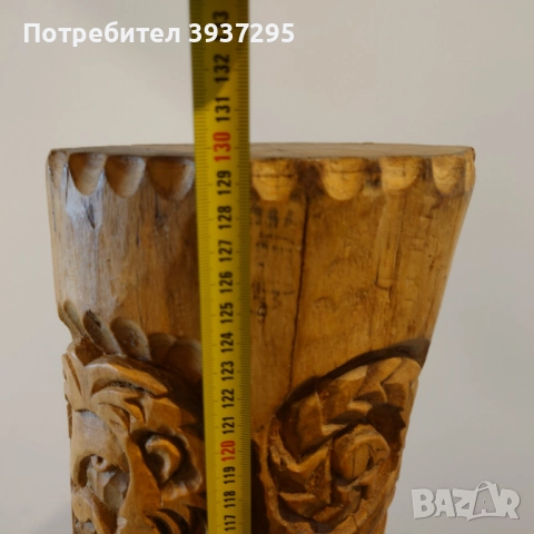 Дърворезба Тотем, снимка 3 - Декорация за дома - 52834192