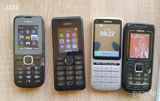 Стари телефони Нокия 6 броя, снимка 2 - Nokia - 48483525